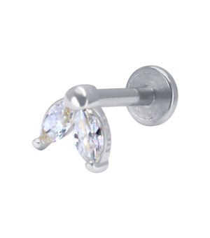 Tragus Piercing with Titanium Bar TRP-2692-TI